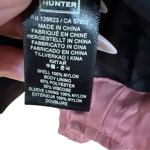 Hunter Refined Drawcord Coat in Pale Rose Size XS - Picture 6 of 10